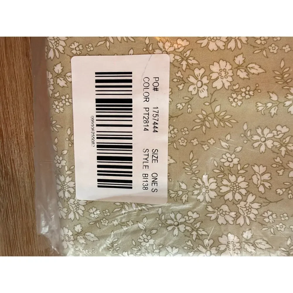 J.Crew Liberty London King Sheet Set Capel Floral Cotton NWT Limited Sage Green - Picture 6 of 6